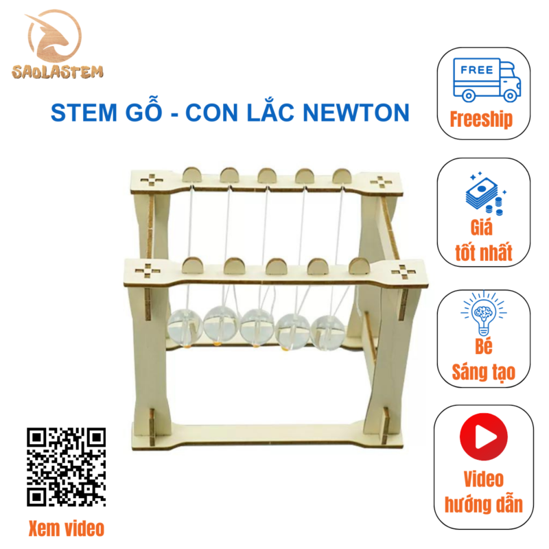 Đồ Chơi Lắp Ráp Mô Hình Con Lắc Đơn - STG013